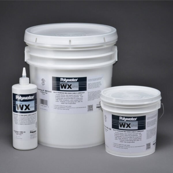 Polywater WX Wax Cable Pulling Lubricant